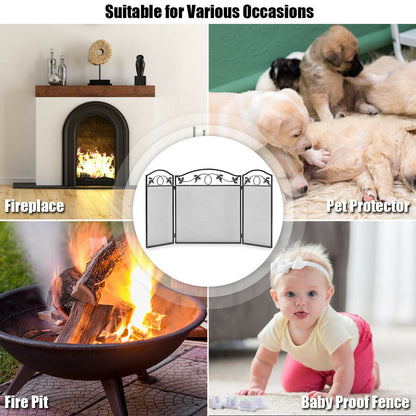 Freestanding Fireguard / Fire Screen