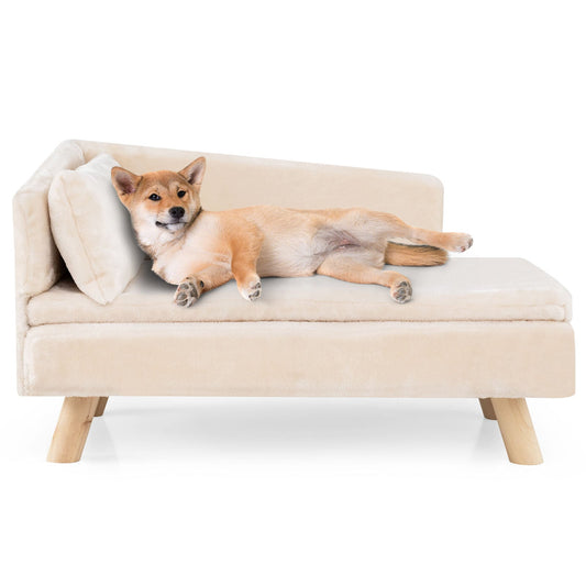 Elevated Pet Bed in White
