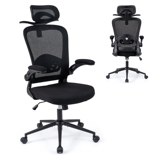 Ergonomic Mesh Office Chair in Black