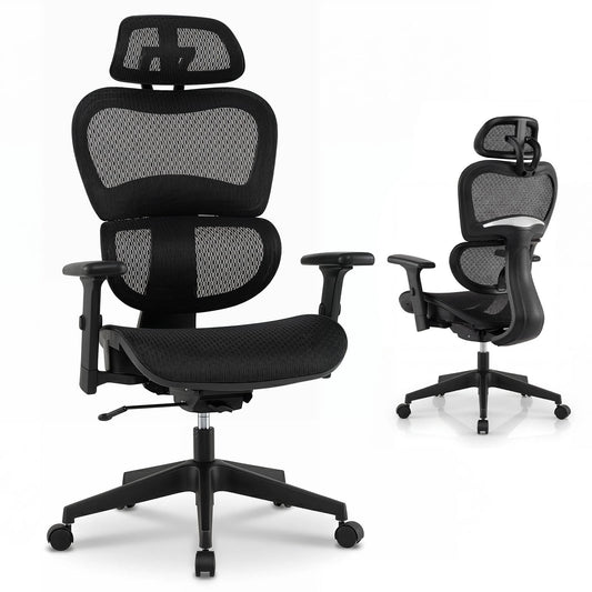 Ergonomic Mesh Office Chair in Black