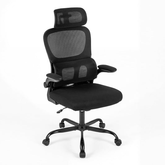 Ergonomic Office High Back Mesh in Black
