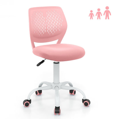 Ergonomic Children Study Chair with Adjustable Height-Pink
