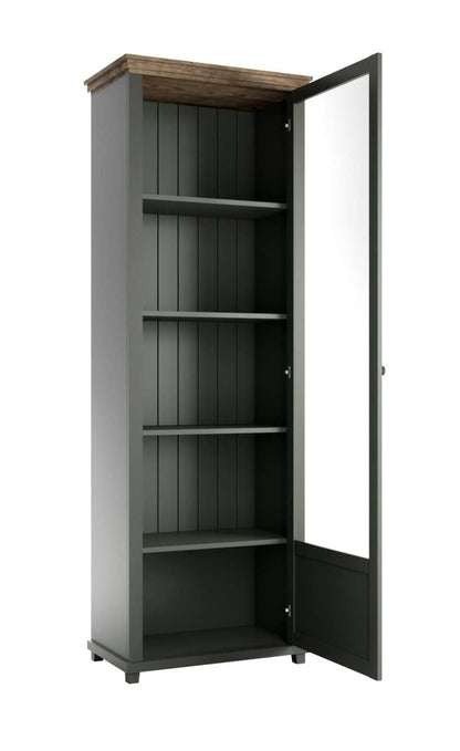 Evora 06 Tall Display Cabinet 71cm