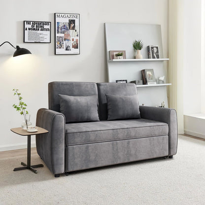 3 in 1 Grey Convertible Sofa Bed lounger 164cm Wide