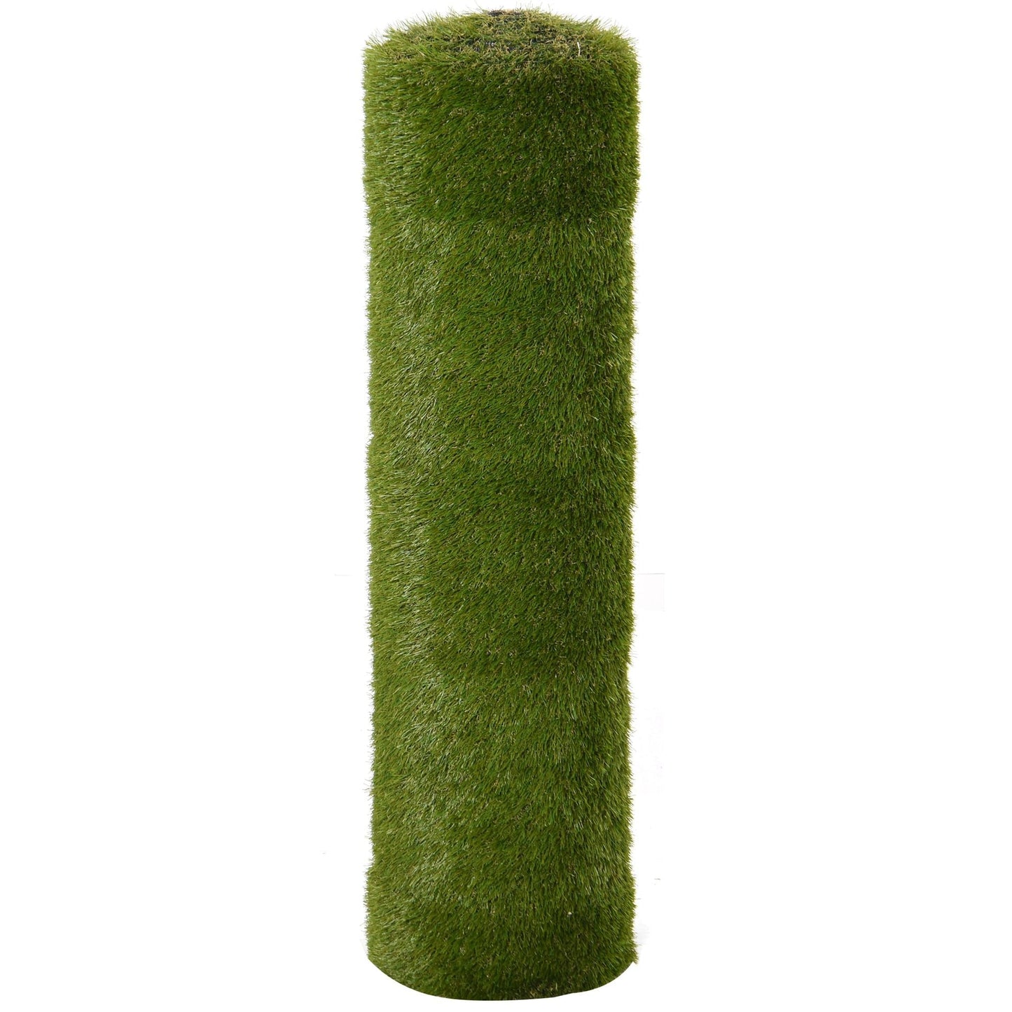 4 x 1m Artificial Grass Turf with 30mm Pile Height Non-toxic Drainage Holes