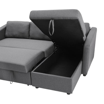 Corner Sofa Bed 3 Seater Sofa with Storage