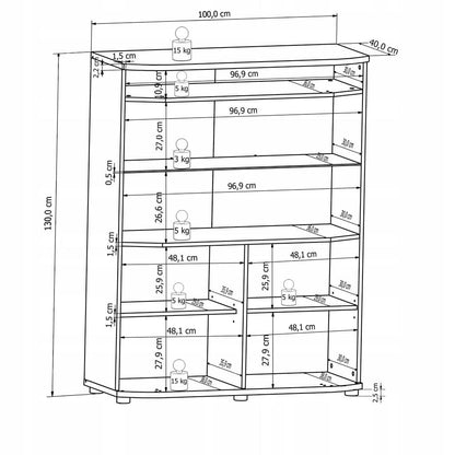 Rondo 30 Display Cabinet 100cm