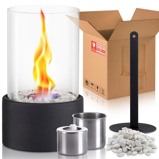 Tabletop Fireplaces Bio Ethanol Fireplace Smokeless Heater for Dancing Flame