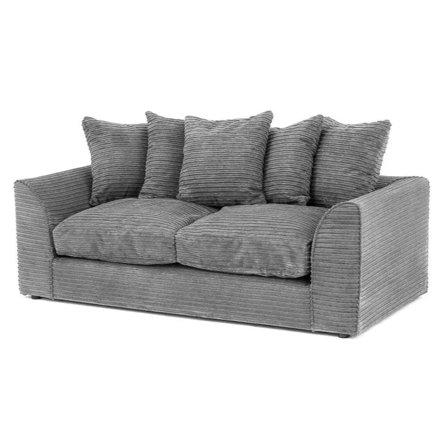 Mercury Ajo Corner Sofa - Black