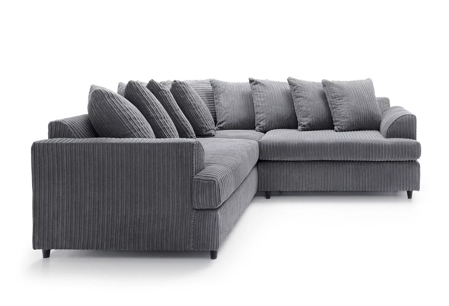 Fergasson Fabric Corner Sofa - Grey