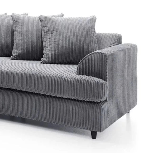 Fergasson Fabric Corner Sofa - Grey