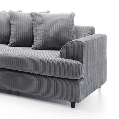 Fergasson Fabric Corner Sofa - Grey