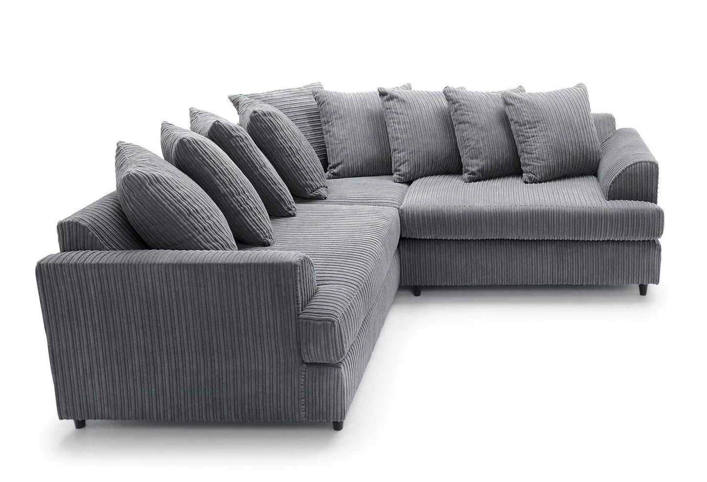 Fergasson Fabric Corner Sofa - Grey
