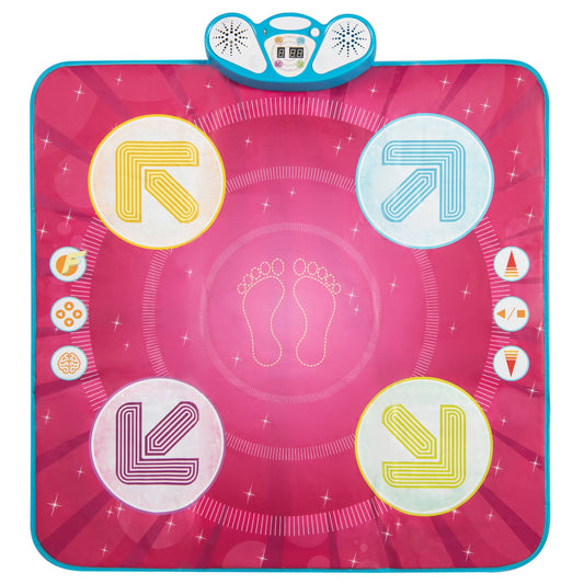 Fun Dance Mat with 8 Background Music and Adjustable Volume for Kids