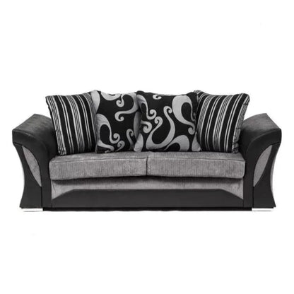 Shannon Fabric 3 Seater and 2 Seater Sofa Set