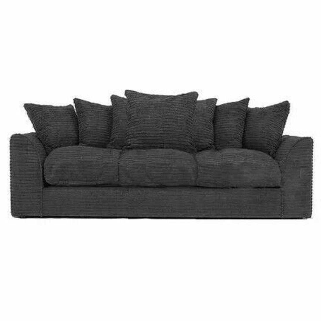 Jamba Double-Padded Fabric Mink Corner Sofa - 6 Colours Available