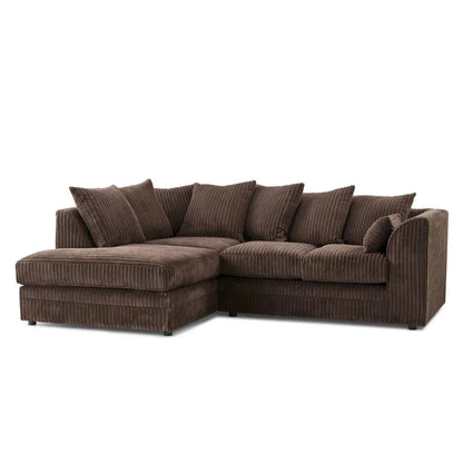 Mona Jumbo Cord Corner Sofa - 5 Colours