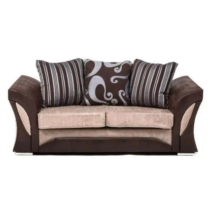 Shannon Fabric 3 Seater and 2 Seater Sofa Set