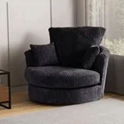 Jamba Double-Padded Fabric Mink Corner Sofa - 6 Colours Available