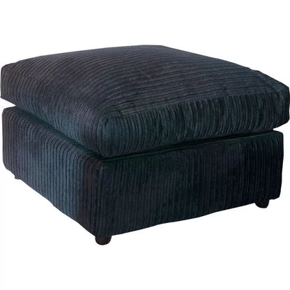 Jamba Double-Padded Fabric Coffee Corner Sofa - 6 Colours Available