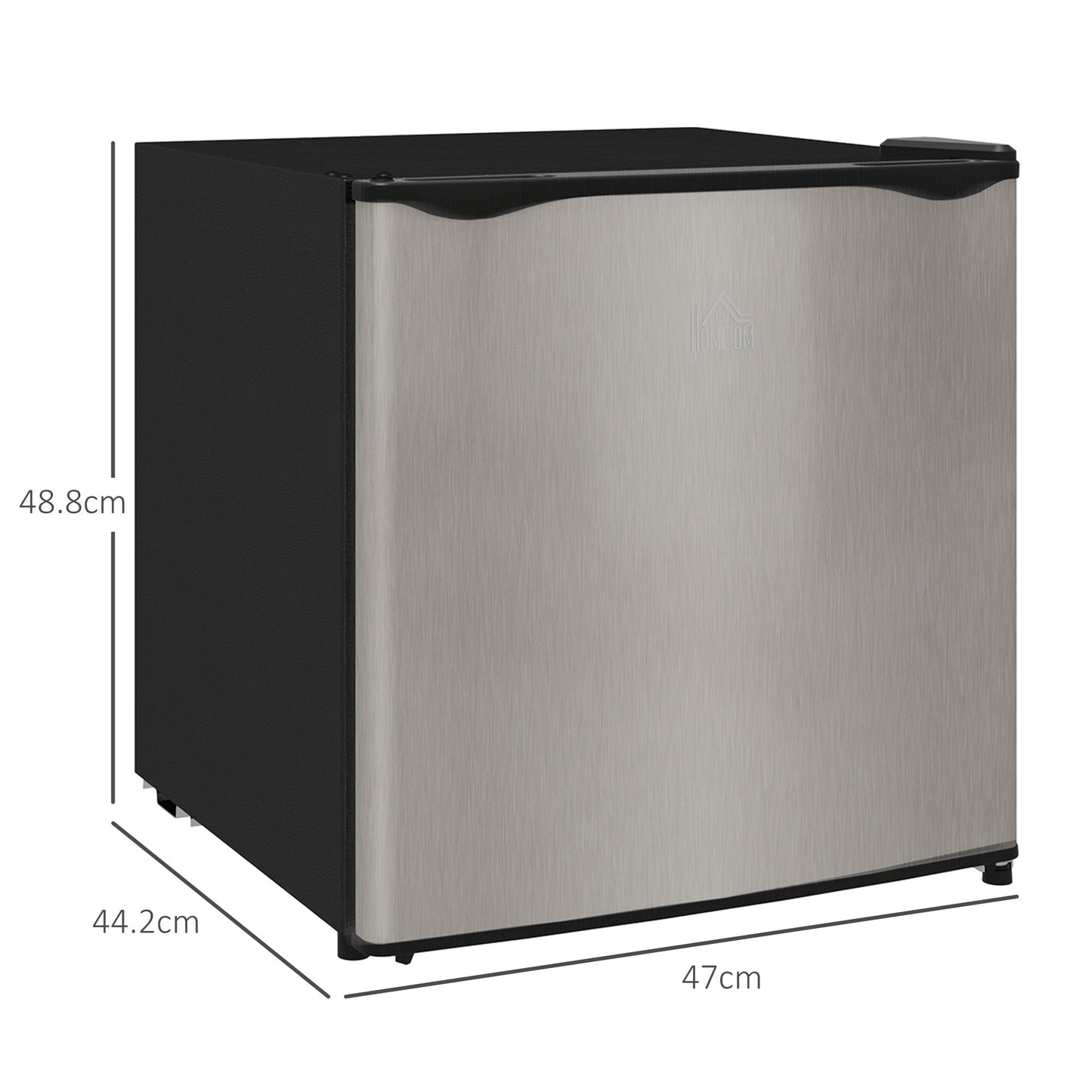 HOMCOM 35L Mini Freezer, -24√¢‚Äû∆í to -14√¢‚Äû∆í Temperature - Silver Tone