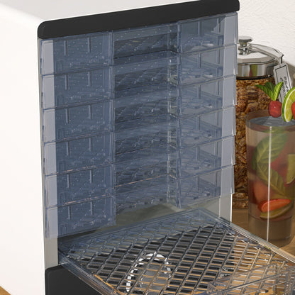 مجفف الطعام HOMCOM Seven Tray - أبيض