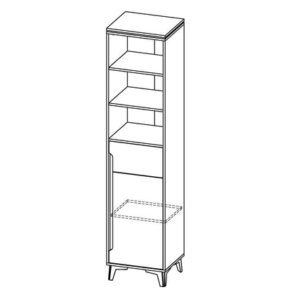 Gappa GA3 Tall Cabinet 47cm