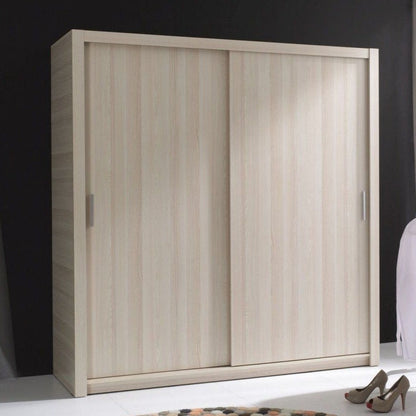 Pallas 2-Door Sliding Wardrobe 180cm - 2 Colours