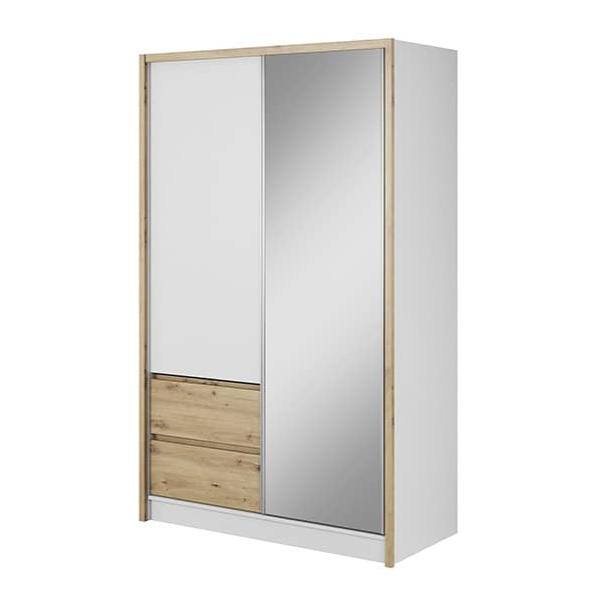 Sara Sliding Door Wardrobe 134cm