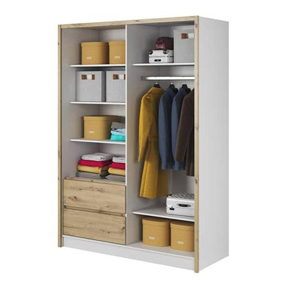 Sara Sliding Door Wardrobe 154cm