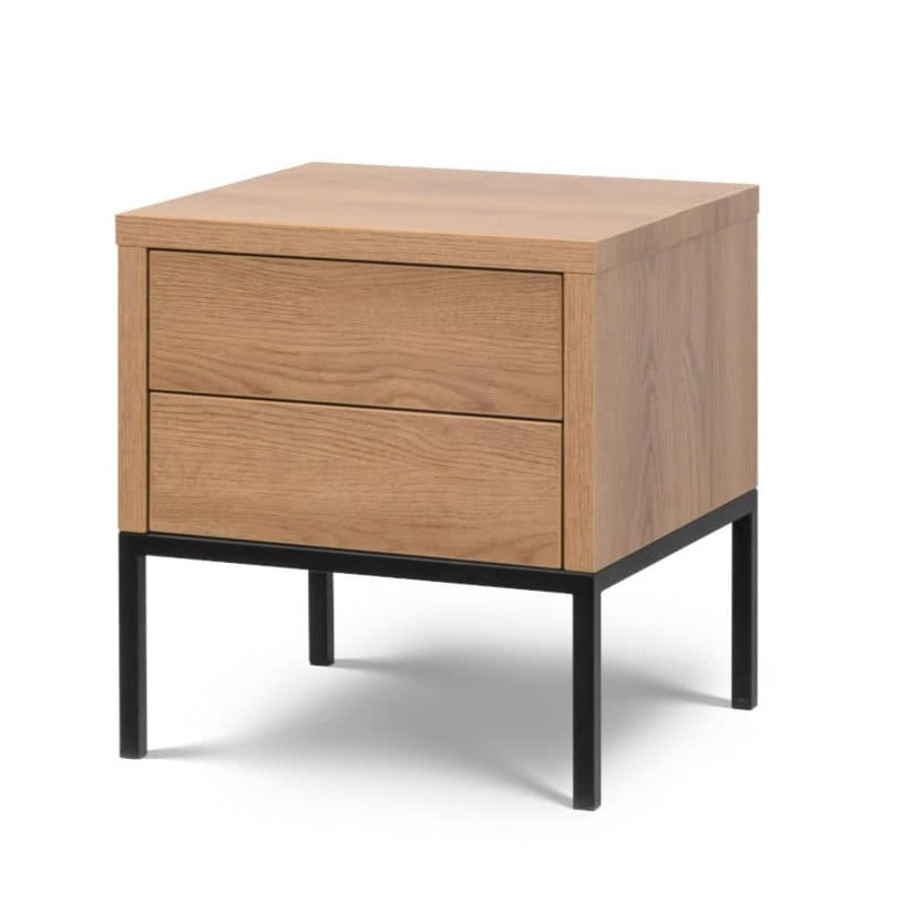 Loft Caramel Bedside Table 45cm