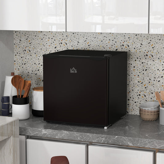 HOMCOM 35L Mini Freezer, -24_ to -14_ Temperature - Black