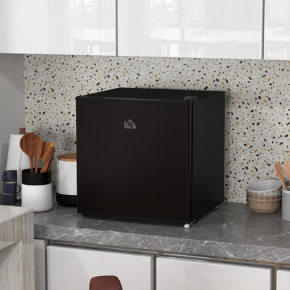 HOMCOM 35L Mini Freezer, -24â„ƒ to -14â„ƒ Temperature - Black