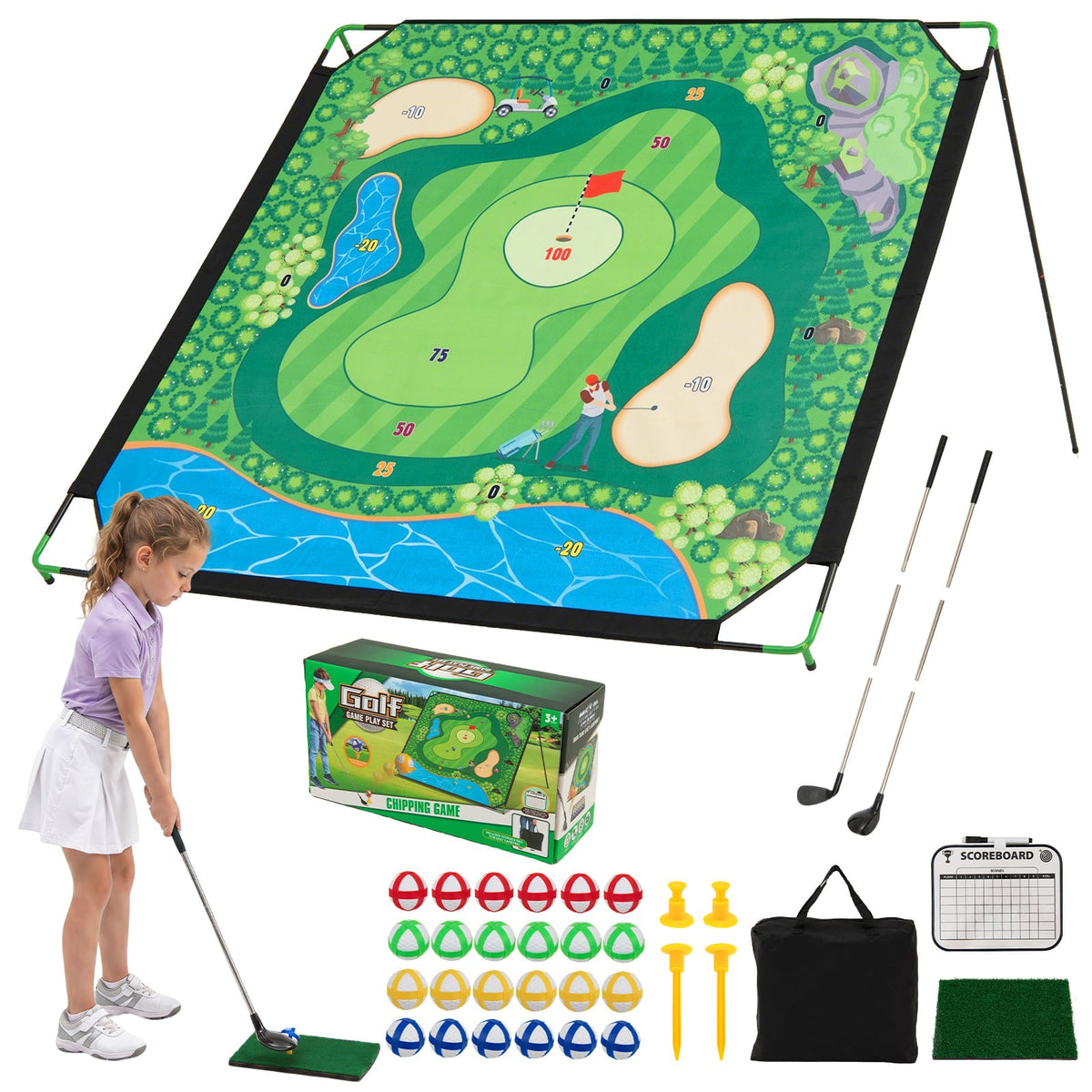 Golf Chipping Game Set