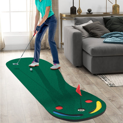 Golf Putting Green Set for Indoor Outdoor Use