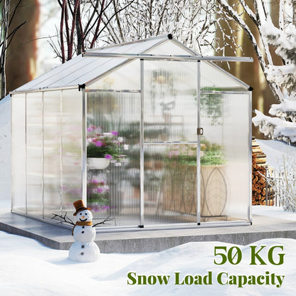 185 x 185 cm/244 x 185 cm Greenhouse Large Walk-in Green House-M