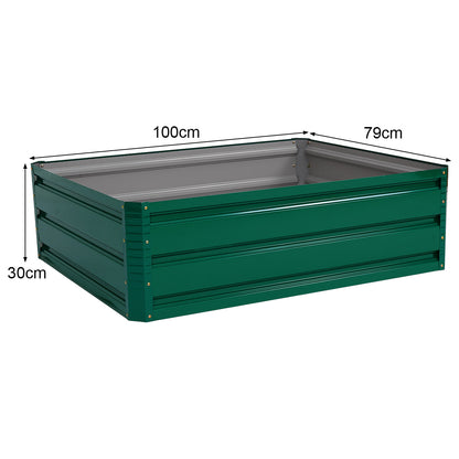 Outdoor Metal Garden Bed Frame