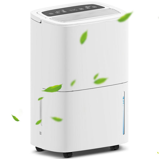 HOMCOM 20L Dehumidifier in White