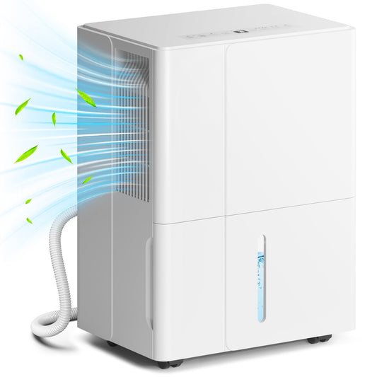 HOMCOM 30L Clothes Dryer Dehumidifier in White