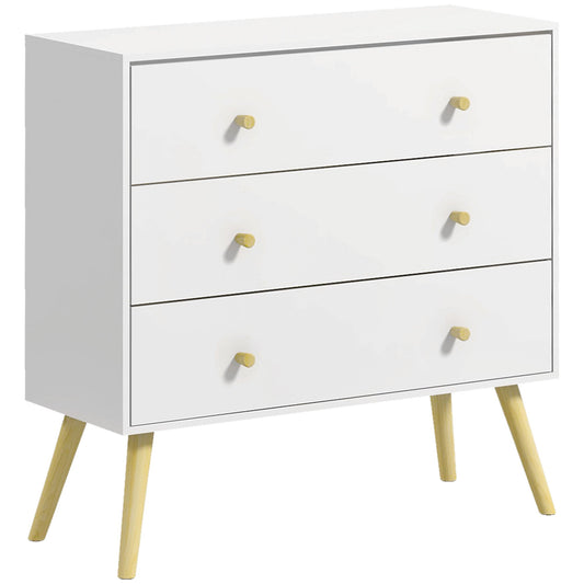 HOMCOM Chest of Drawers in White