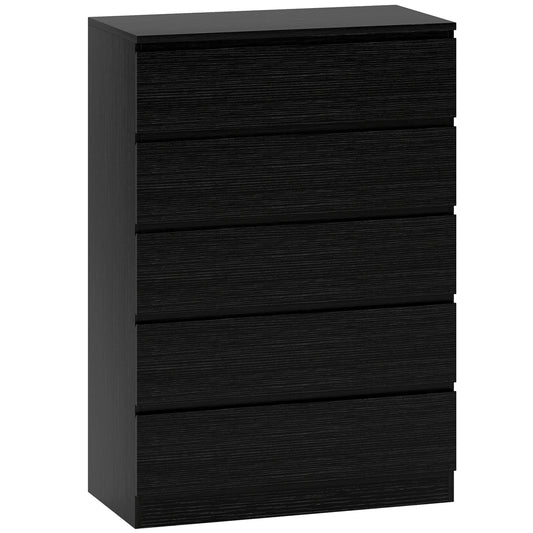 HOMCOM Chest of Drawers in Black