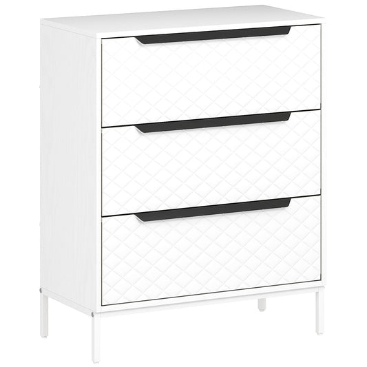 HOMCOM Chest of Drawers in White