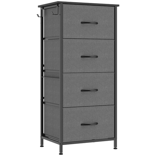 HOMCOM Chest of Drawers in Grey