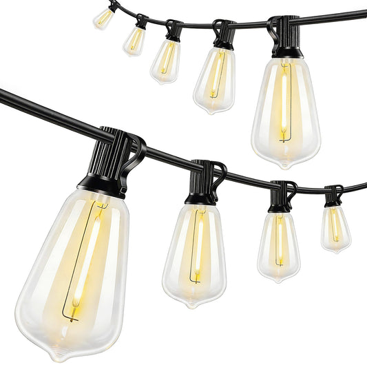 HOMCOM Curtain Lights in Warm White