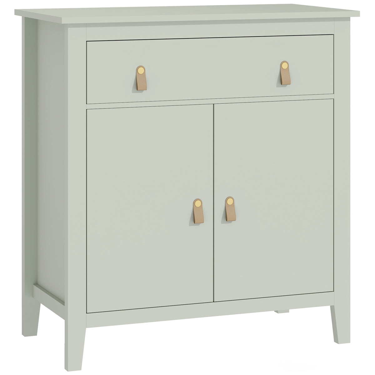 HOMCOM Farmhouse Style Sideboard in Light Green