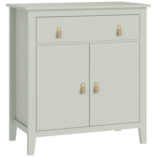 HOMCOM Farmhouse Style Sideboard in Light Green