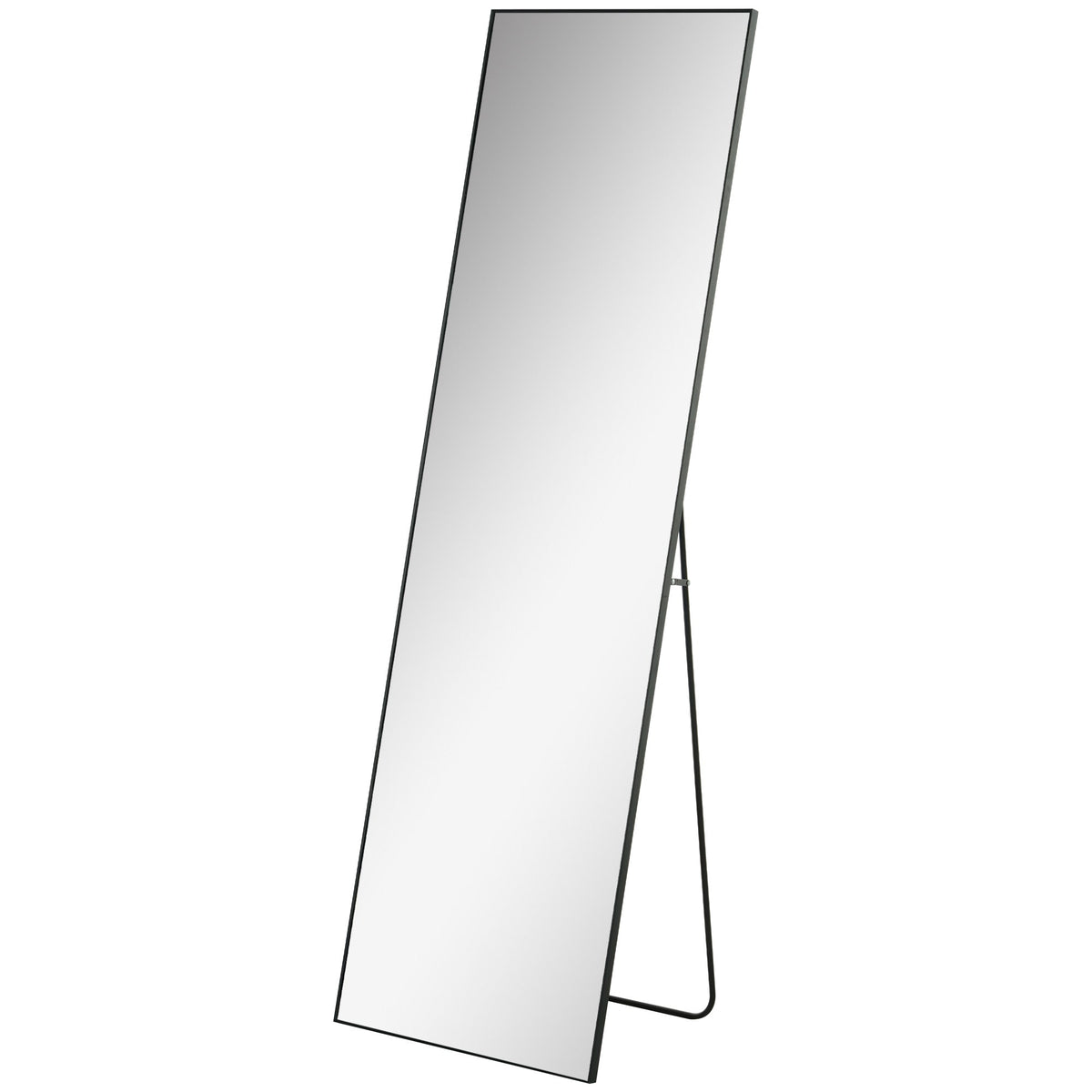 HOMCOM Full Length Dressing Mirror in Black