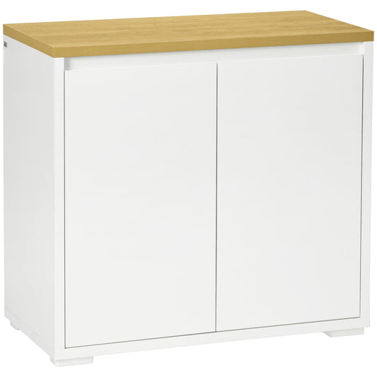 HOMCOM Kitchen Sideboard in White