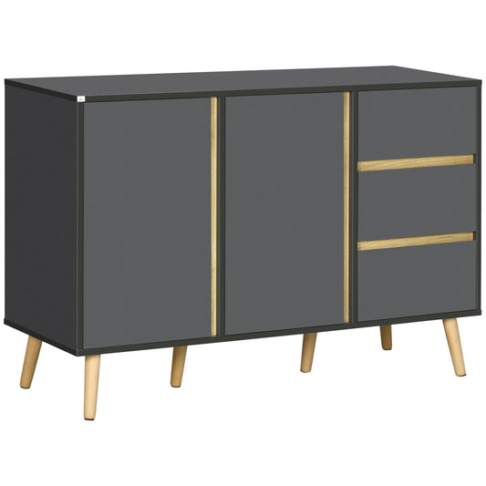 HOMCOM Sideboard in Dark Grey