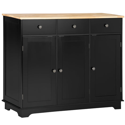 HOMCOM Sideboard in Black